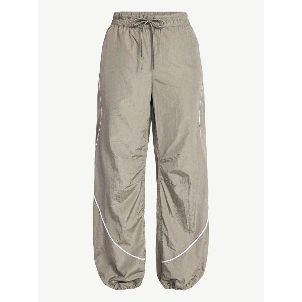 Avia Women's Track Windpant. color:grey fog, size: XXXL